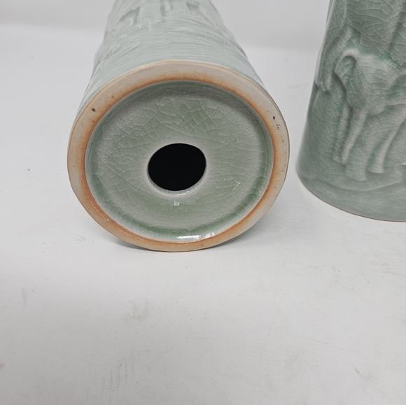 Ceramic elephant candle holders - Picture 5 of 6